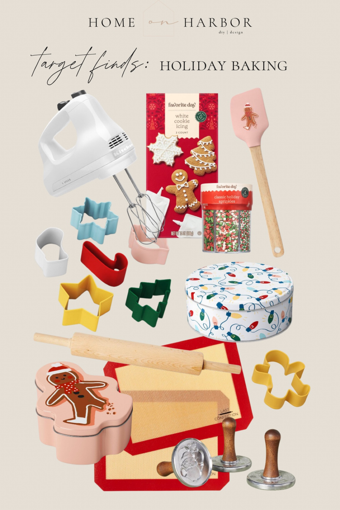 Holiday baking essentials from Target! Cookie cutters, frosting, sprinkles and more! 

#LTKHoliday #LTKhome #LTKSeasonal