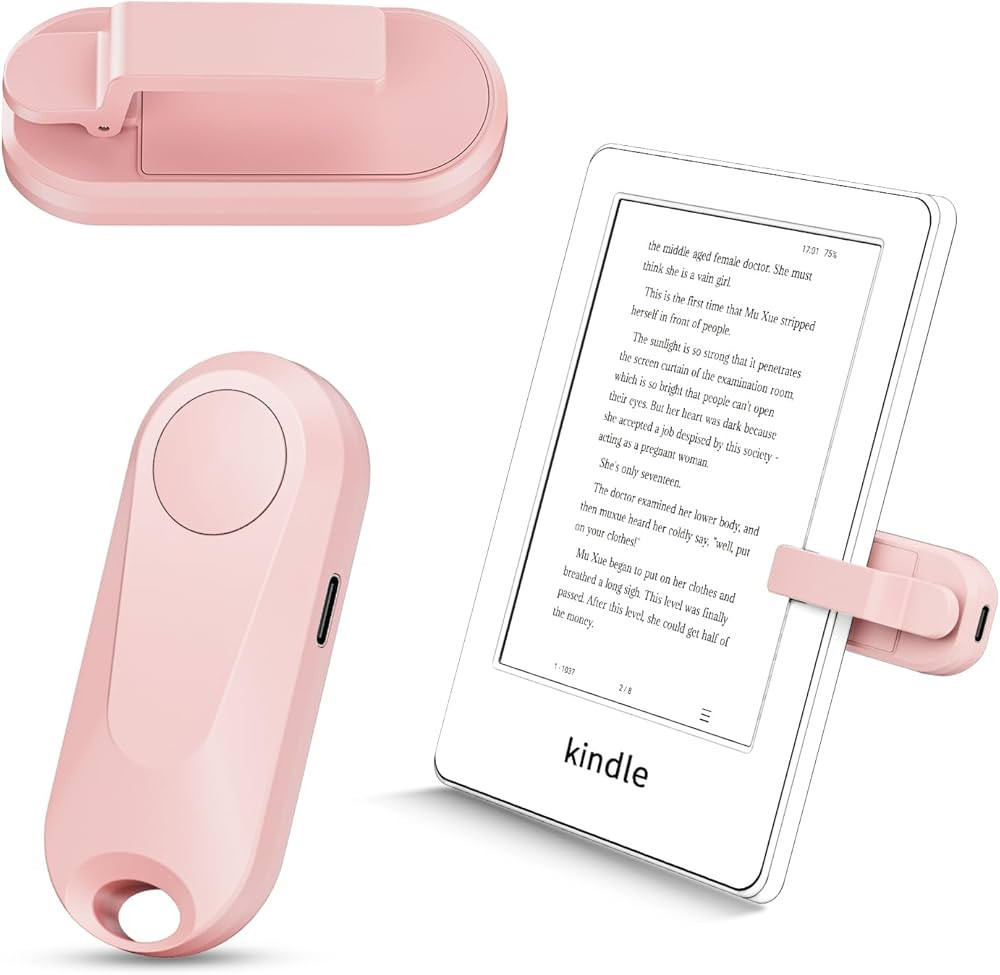 RF Remote Control Page Turner for Kindle Paperwhite Oasis eReaders Kobo,Camera Video Recording Re... | Amazon (US)