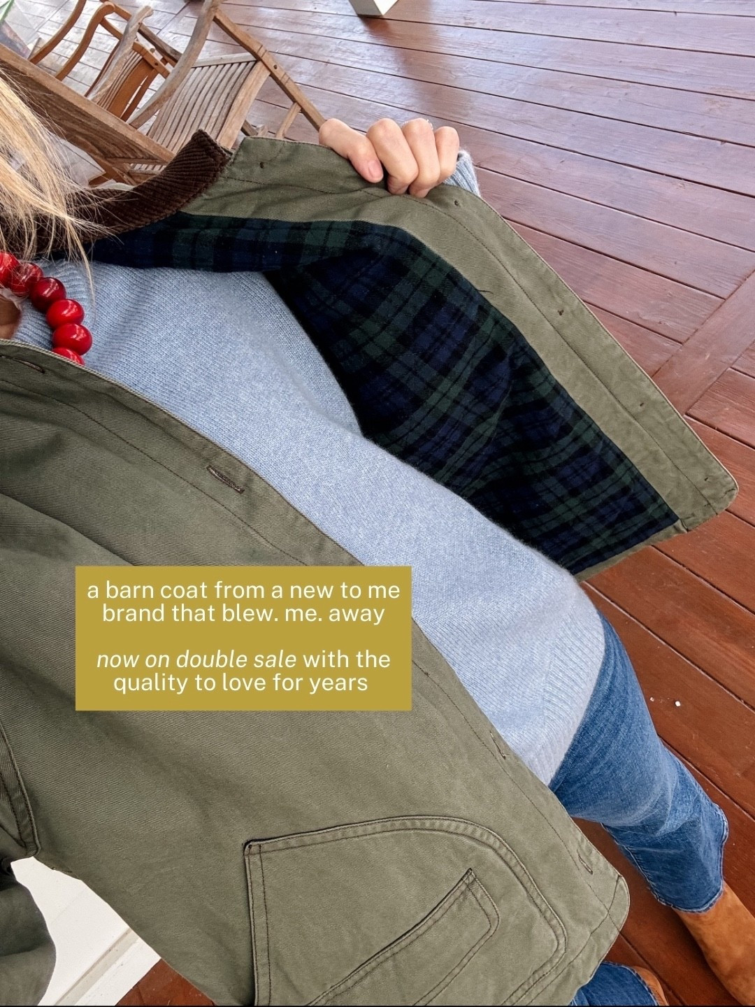 Jacket is now on sale along with the fleece I own and love from the same brand ~ fit true to size. Bauble Bar Joan necklace (pairs perfectly with the charlotte too), Quince oversized cashmere sweater wearing my regular size small, Madewell vintage crop jeans true to size 50% off (closet fit with stretch, I'm 5'3") Madewell favorite white tee wearing a small, J.Crew boots true to size, Clare V Tote, eby underwear size up to medium xo, Claire

#LTKSeasonal #LTKootd #LTKSaleAlert