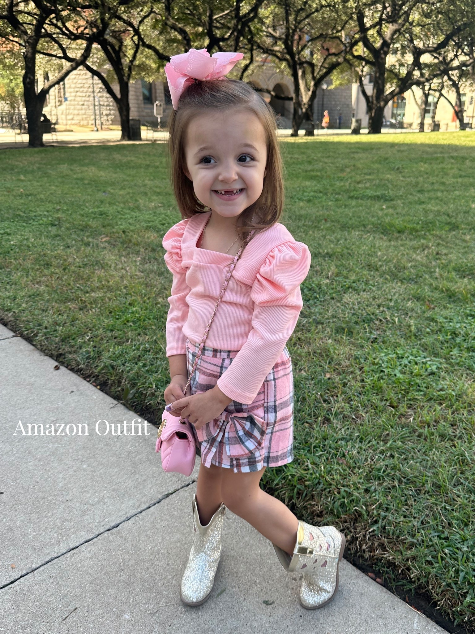 Toddler girl Amazon outfit, trendy outfits, kids clothes from Amazon. Little girl clothes. 

#LTKKids #LTKootd #LTKBaby