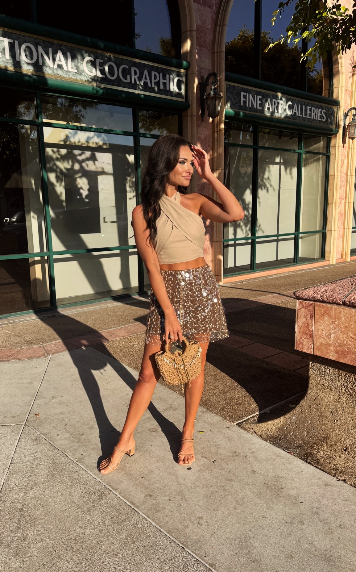 Having a neutrals moment 🤎 This top can be tied multiple ways and comes in a few colors. My skirt is so fun, under $15 and comes in a few colors too! Also adding my bag and shoes here - both under $20 and come in a few colors! 

Neutral ootd
Sequin skirt
Birthday outfit
Travel style 

#LTKootd #LTKTravel #LTKSeasonal

#LTKgrwm #LTKFestival #LTKootd