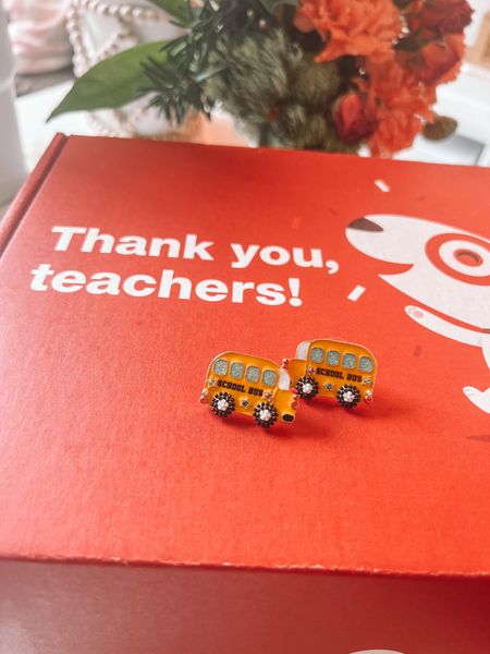The cutest back to school teacher earrings! 🍎✏️📓

#LTKSeasonal #LTKBacktoSchool #LTKunder50