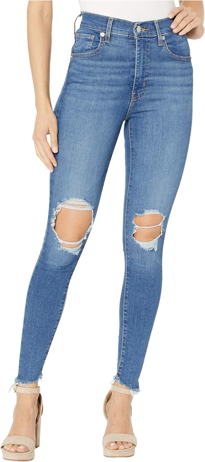Levi's Women's Mile High Super Skinny Jeans | Amazon (US)