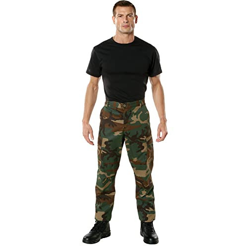 Rothco Camo Tactical BDU Pants - Timeless Style for Ultimate Performance, Woodland Camo, L | Amazon (US)