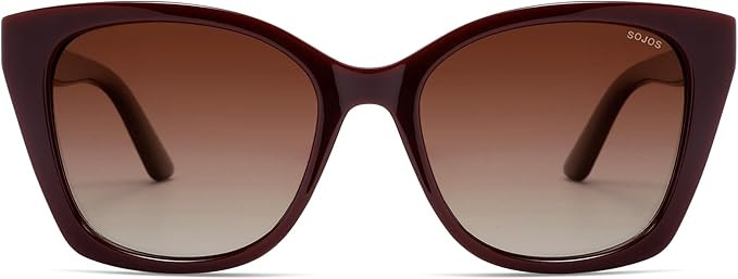 SOJOS Vintage Oversized Cateye Sunglasses Womens SJ2634 | UV400 Large Designer Shades Lentes De S... | Amazon (US)