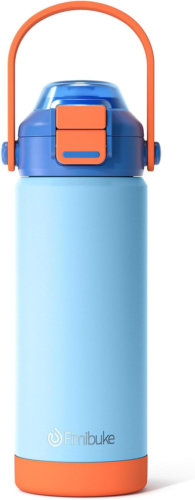 Fimibuke Kids Insulated Water Bottle with Pop-Open Straw & Spout 2-in-1 Lid, 18oz Leak Proof 18/8... | Amazon (US)