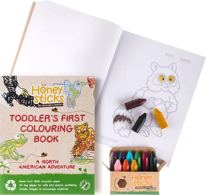 The Creative Kid Coloring Book & Crayons Set | Nordstrom