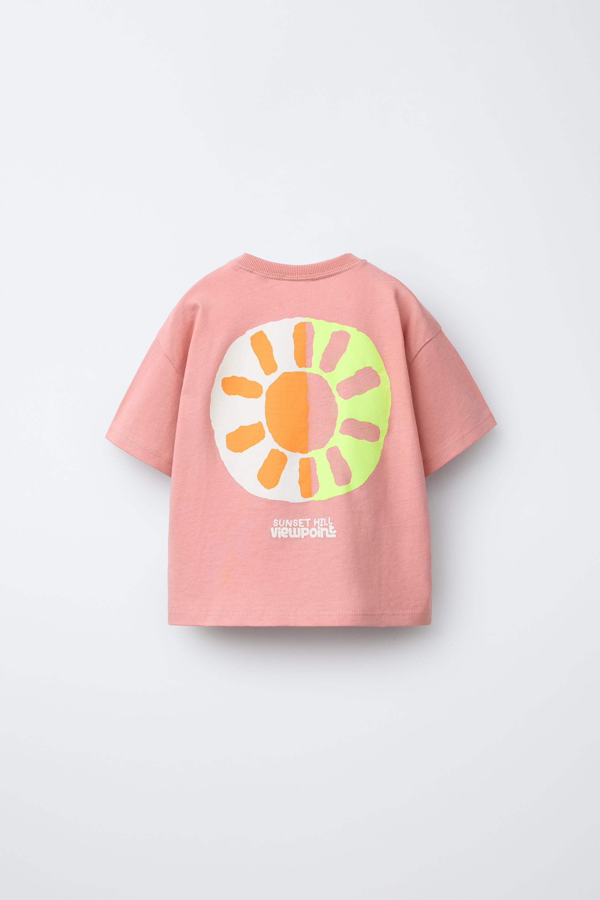 T-SHIRT IMPRIM\u00c9 SOLEIL | Zara FR