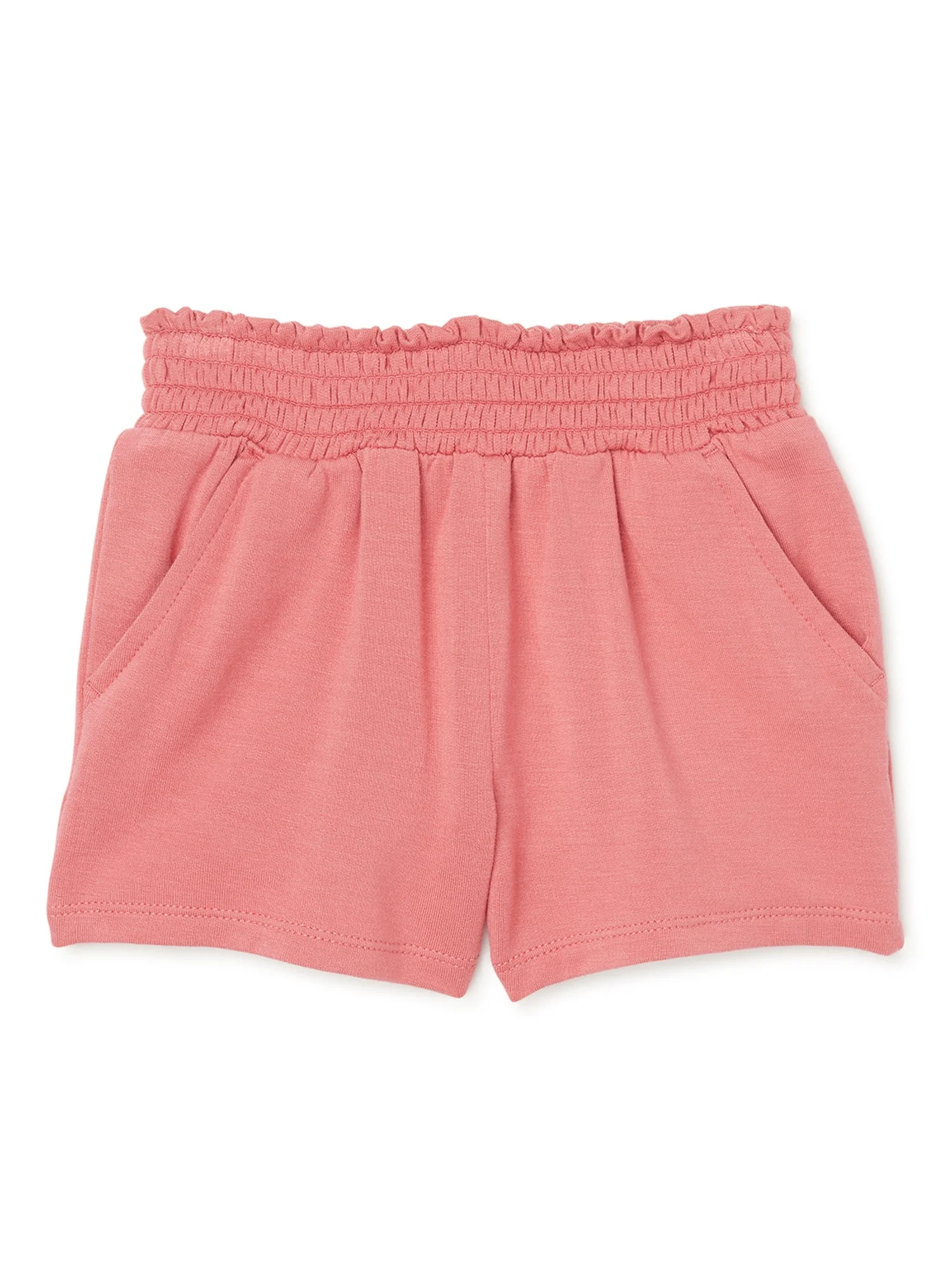 Garanimals Baby and Toddler Girls Knit Shorts, Sizes 12Months - 5T | Walmart (US)