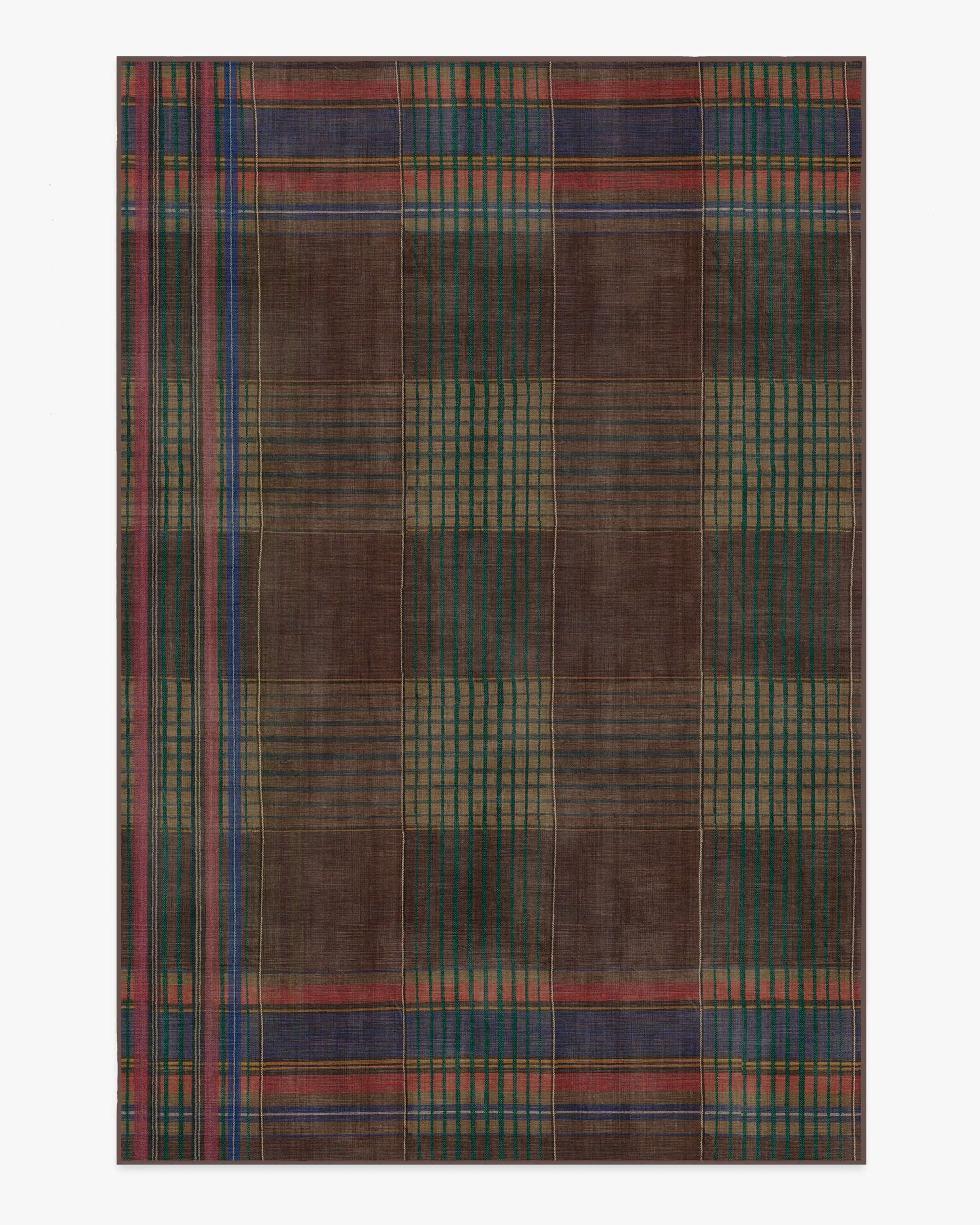 Emerson Brown Multicolor Rug | Ruggable