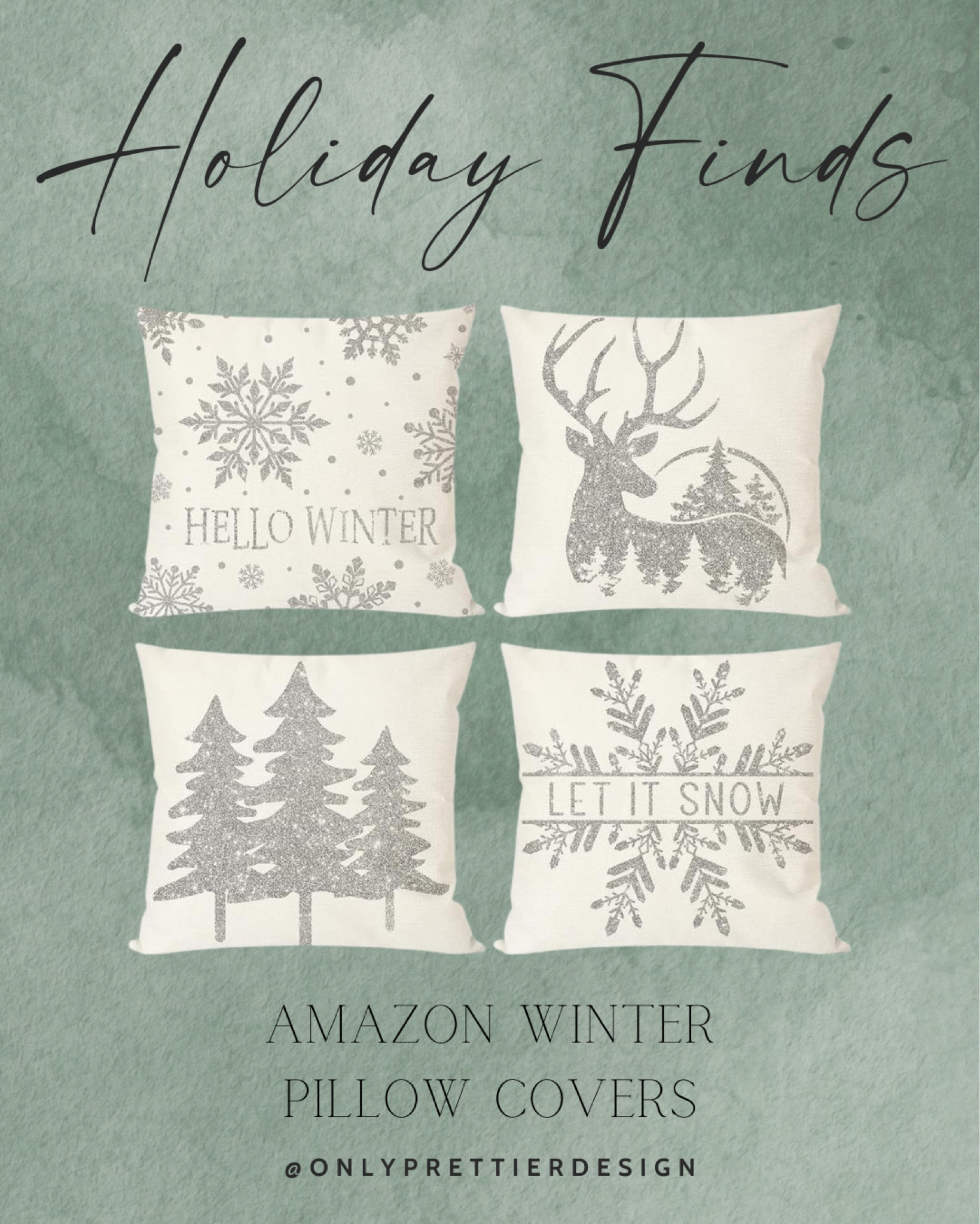 These pillow covers are perfect for your winter decor 🤩❄️

#LTKGiftGuide #LTKHoliday #LTKSeasonal