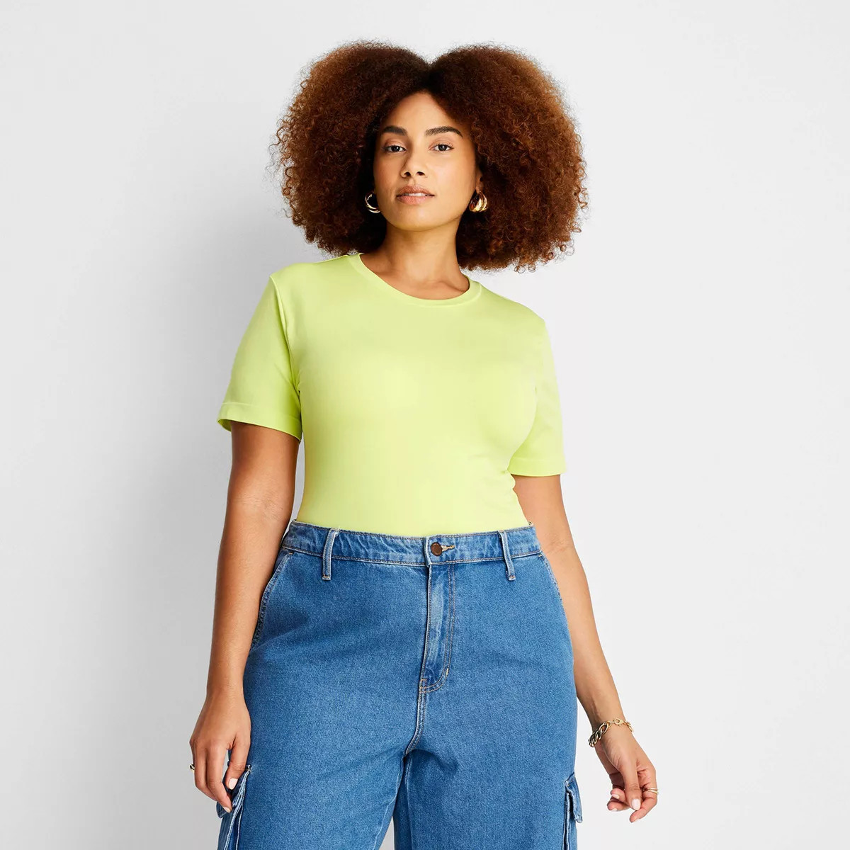 Women's Seamless Jersey Crop Top - A New Day™ | Target