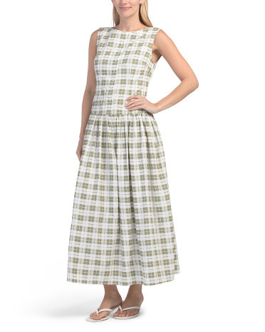 Button Down Vest Maxi Dress | TJ Maxx