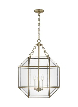 Birch Lane™ Reid 3 - Light Lantern Geometric Pendant | Wayfair North America