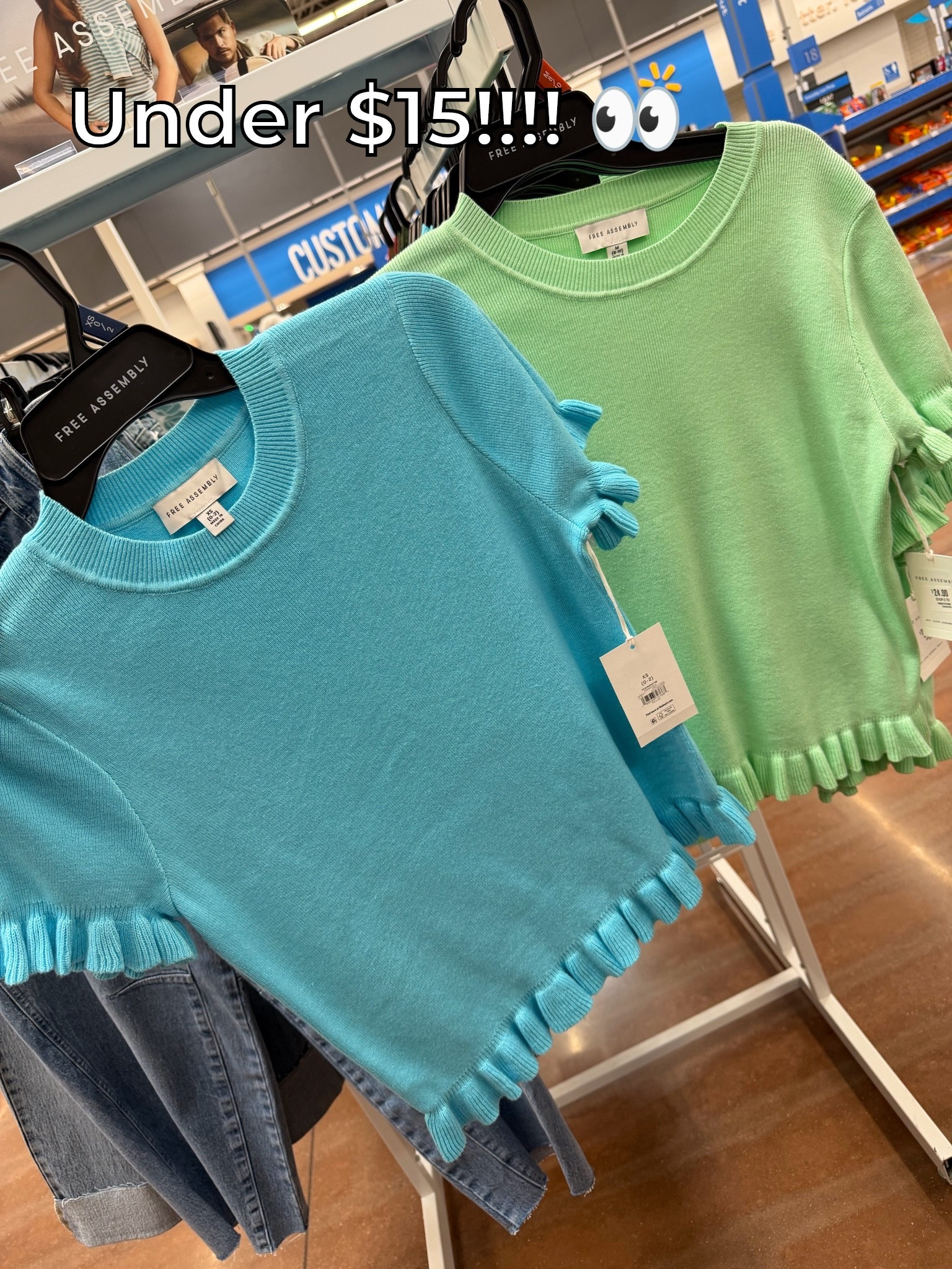 This sweater is one of those pieces that looks so much more expensive than it is! 💙💚

I’m loving the feminine ruffle sleeves and lightweight knit, making it perfect for summer now and easy to transition into fall later. It comes in the prettiest shades, but the blue and green are definitely my favorites! Pair it with denim shorts now or your favorite jeans when the temperatures start to cool.

Under $15 makes this one an easy yes! ✨

#LTKootd #LTKmomlife #LTKSaleAlert