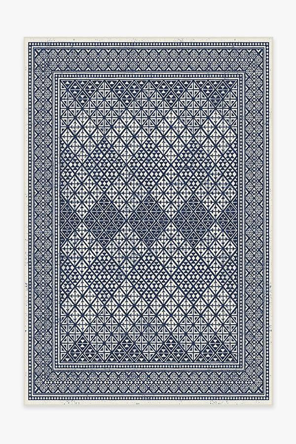 Loseta Royal Blue Outdoor Rug | Ruggable