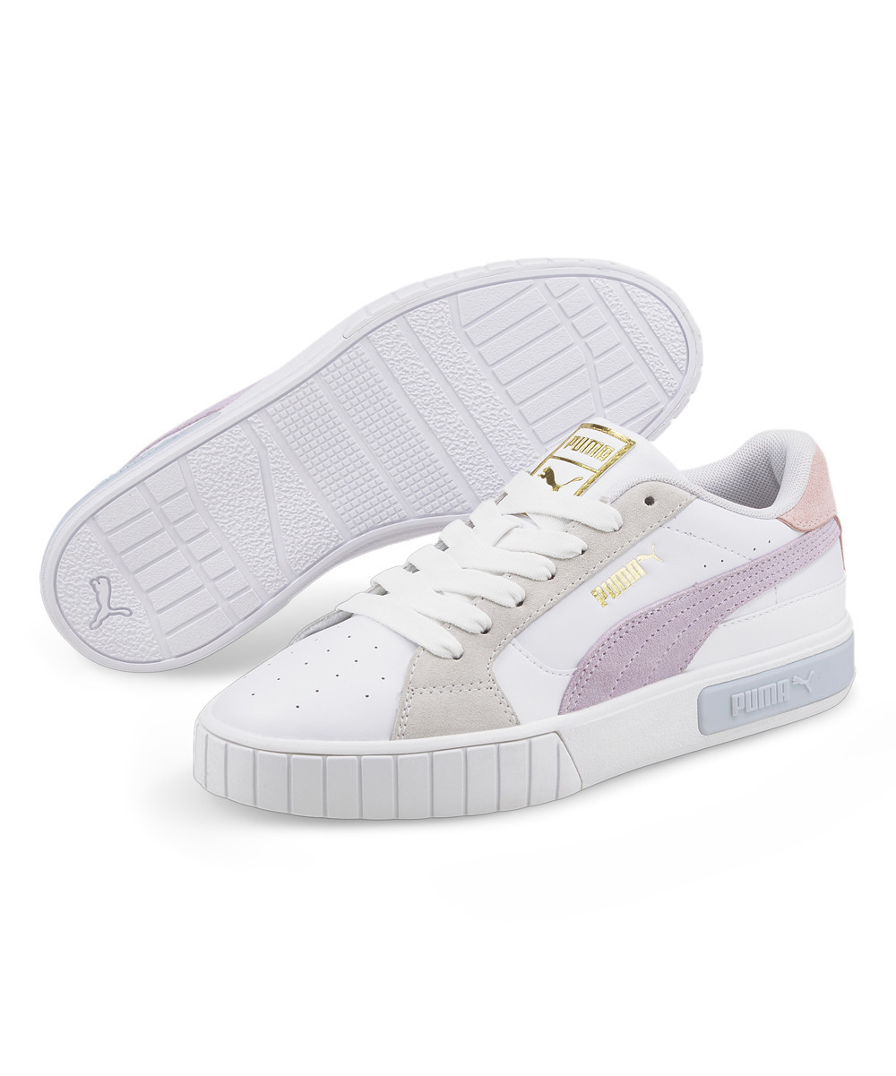PUMA Women's Sneakers PUMA - White & Arctic Ice Cali Star Leather Sneaker - Women | Zulily