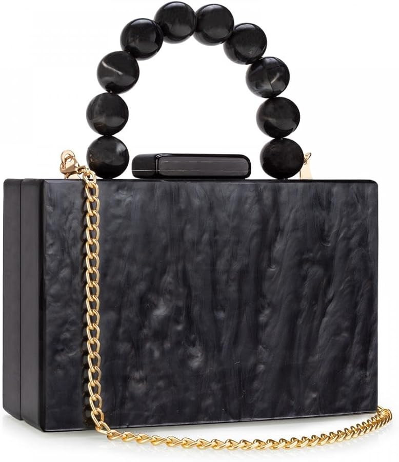Gets Acrylic Clutch Purses for Women with Marbling Purses and Handbags Elegant Banquet Evening Cr... | Amazon (US)