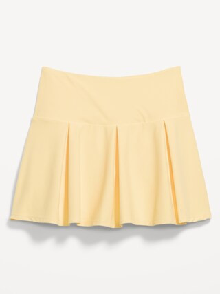 Extra High-Waisted Drop-Waist PowerSoft Skort | Old Navy (US)