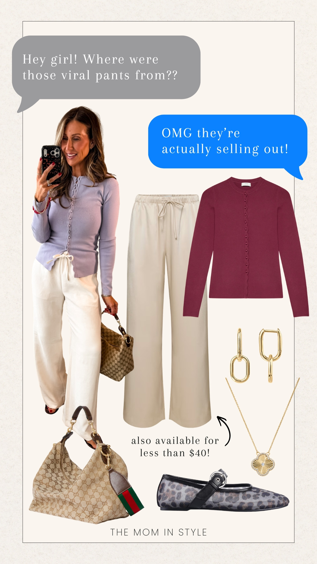 Viral outfit from aritzia, trending pull on pants, look alike available at target, effortless outfit, themominstyle 

#LTKootd #LTKgrwm #LTKSeasonal