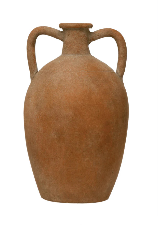Terra Cotta Urn with Handles | Megan Molten