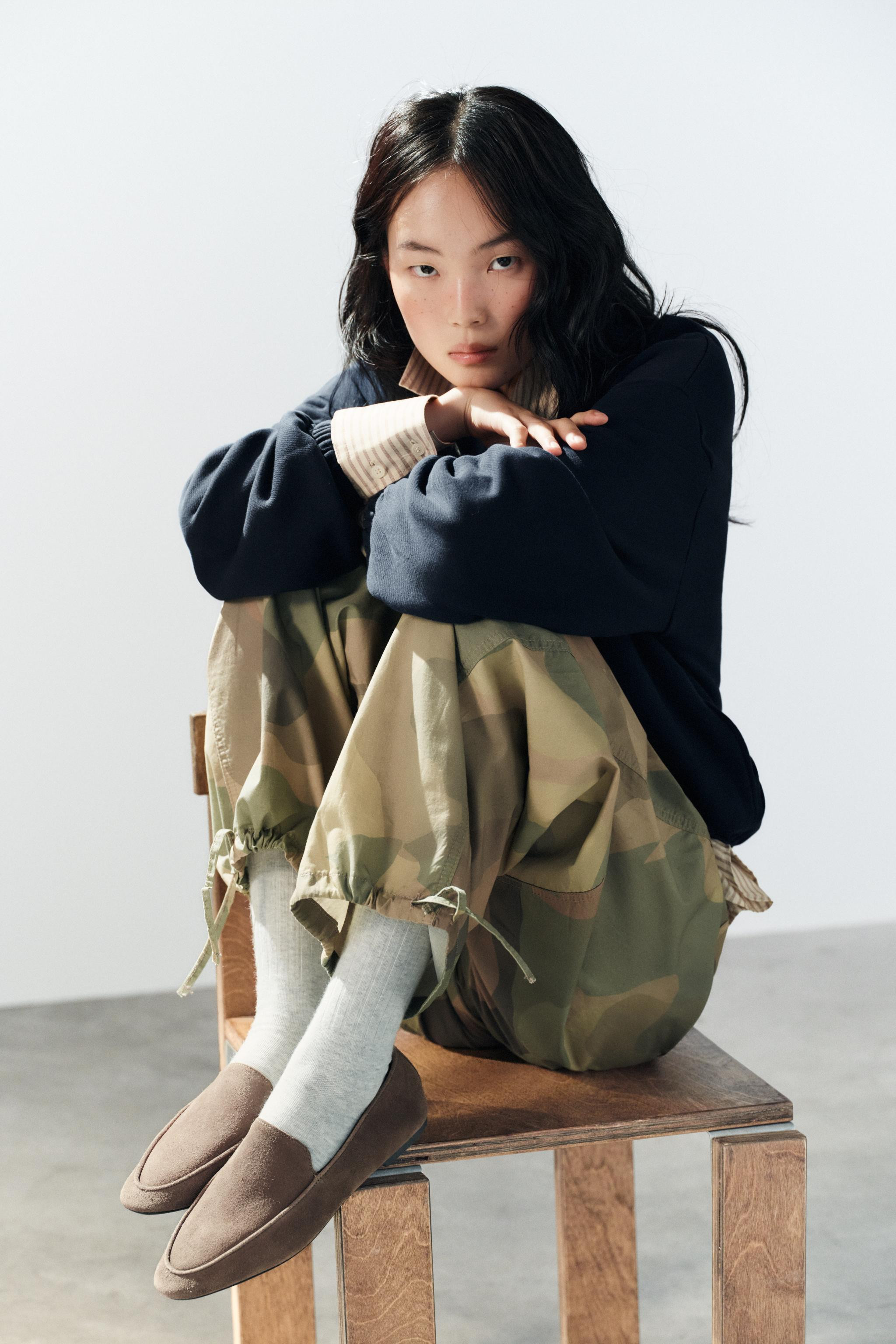 SOFT-MOKASSIN AUS VELOURSLEDER | Zara DE