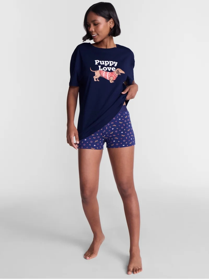 No Boundaries Sleep Set from our Cloud Core Collection, Women\u2019s and Women's Plus XXS-3X | Walmart (US)
