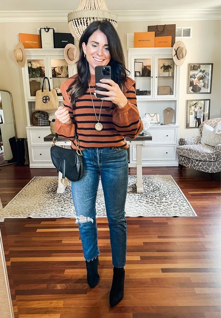 Amazon sale prime day thanksgiving sweater outfit idea casual outfit use code 25OD792V for 10% off plus an extra 25% off through 10/16

#LTKSeasonal #LTKsalealert #LTKHoliday