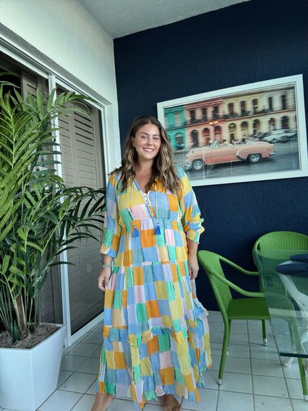 Love this maxi! This timeless dress is perfect for an Easter outfit or vacation outfit. Wearing size XL. 

#LTKSeasonal #LTKstyletip #LTKmidsize