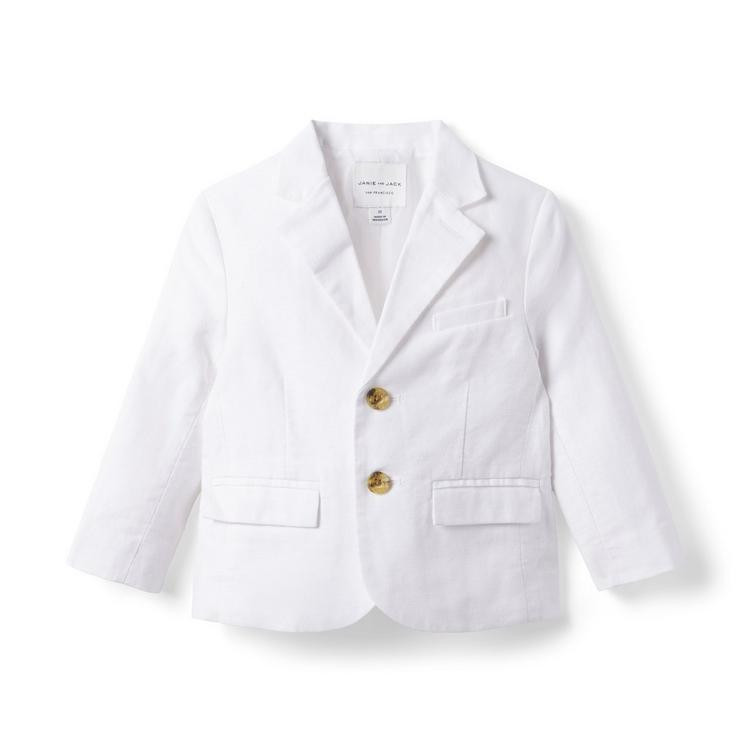 Linen-Cotton Blazer | Janie and Jack