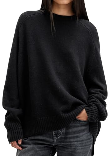 AllSaints Womens INES Jumper Black Small | Amazon (US)