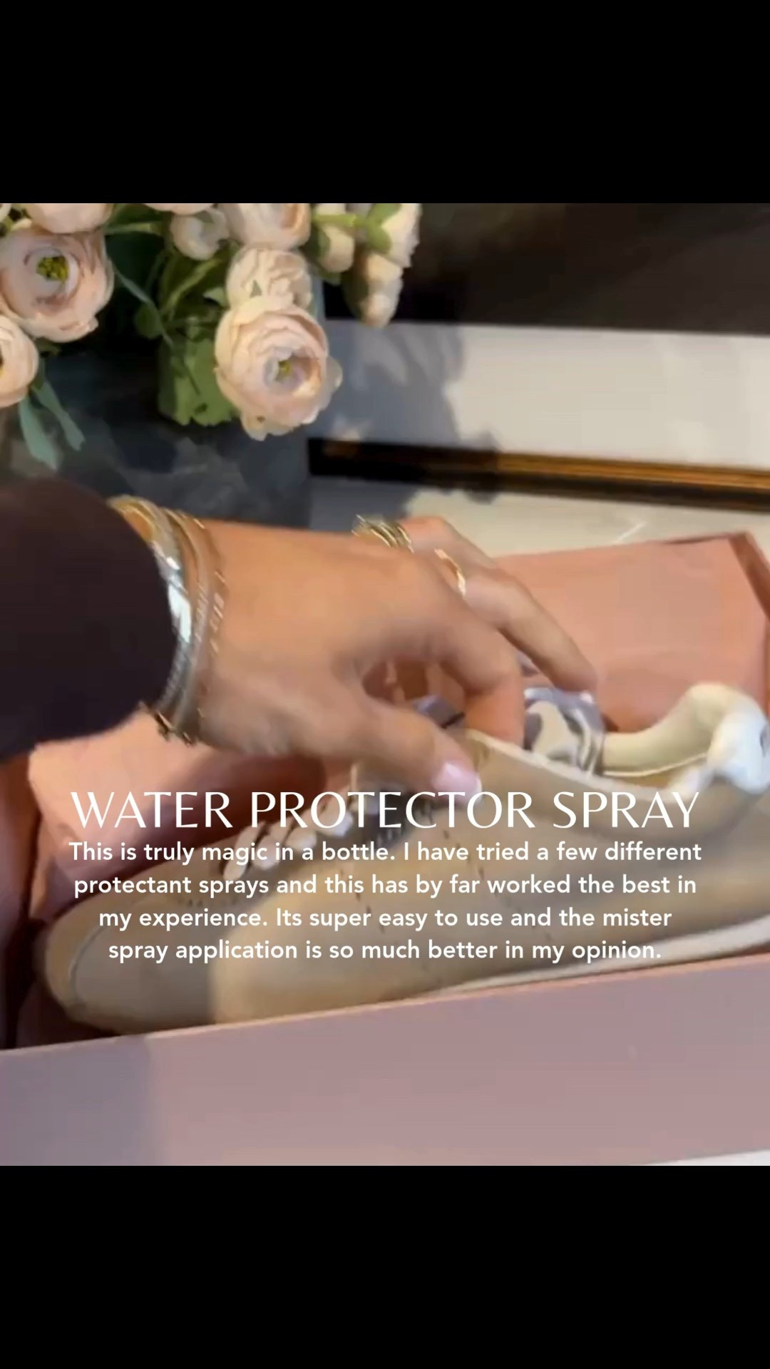 The best shoe protectant spray I've found ✨ 

