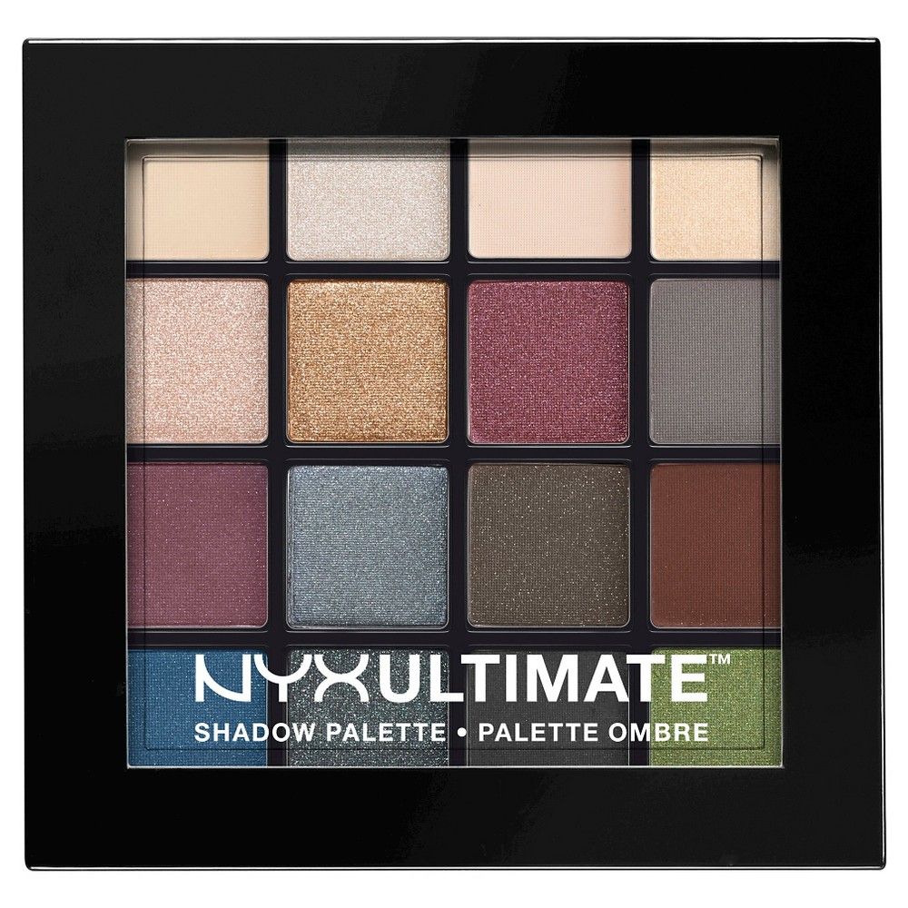 Nyx Professional Makeup Ultimate Eyeshadow Palette Smokey & Highlight 0.46oz | Target