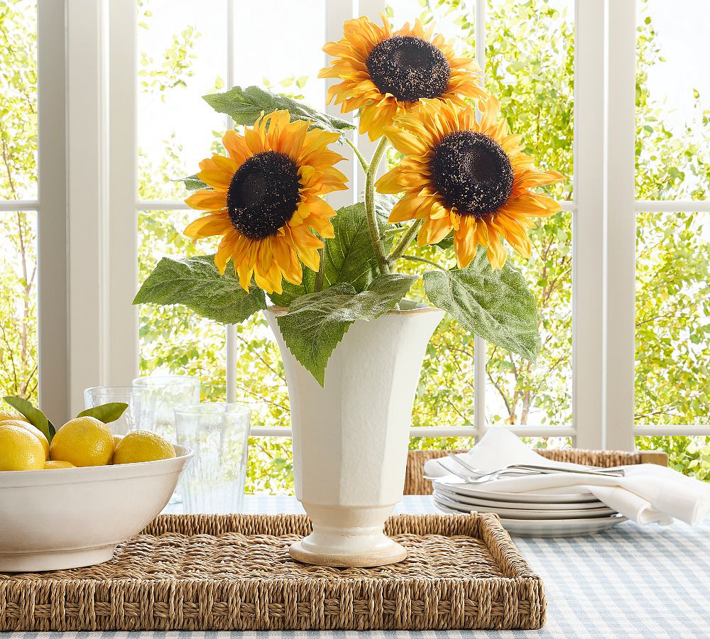 Faux Sunflower Stem | Pottery Barn (US)