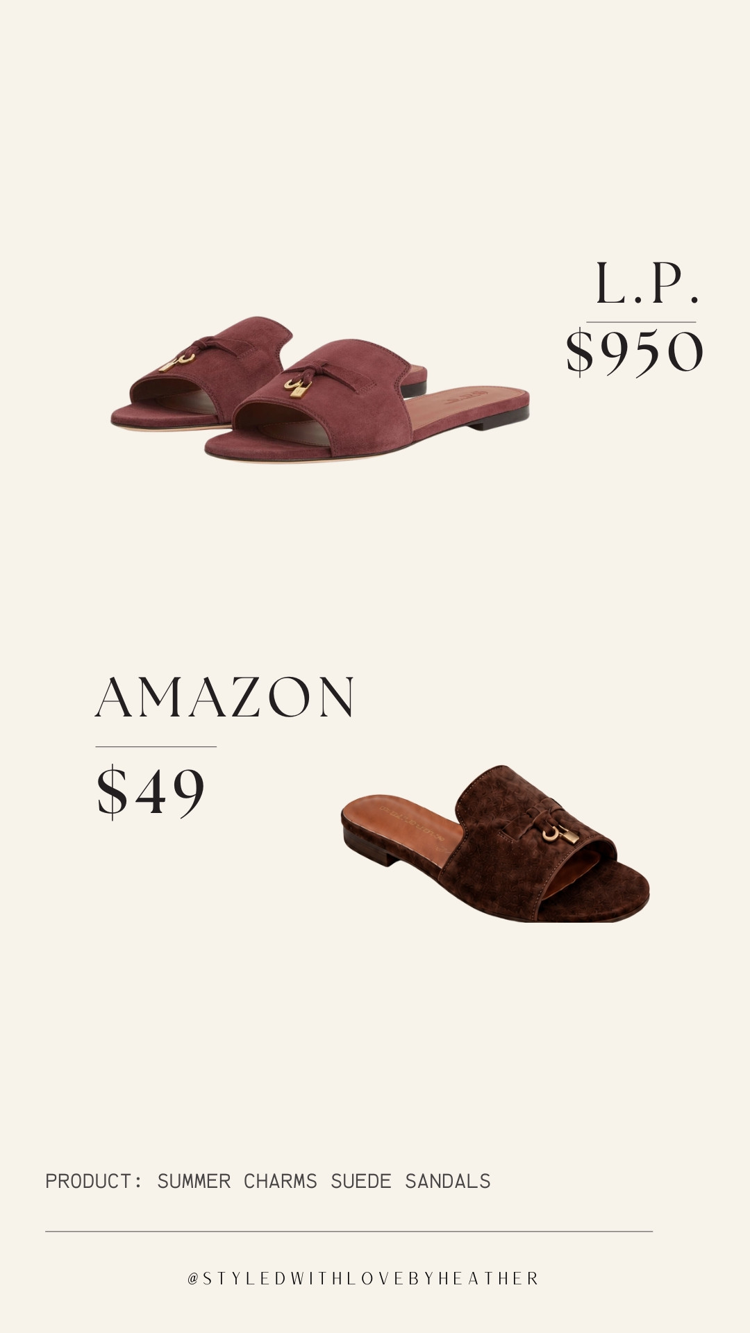 LUXE FOR LESS 🤎✨ Expensive taste doesn’t always need the designer price tag. I found the same elevated vibe at a fraction of the price — which are you choosing, LUXE or LESS? 👀

#LuxeForLess #LTKFinds #LTKStyleTip