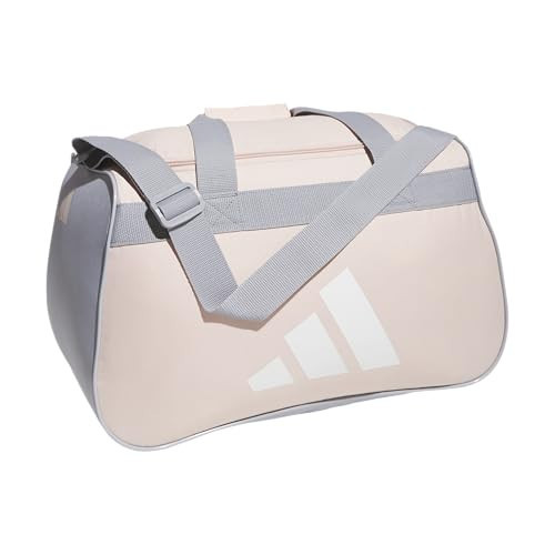 adidas Power Gym Bag – Lightweight Small Duffel, Blush Pink/White/Halo Silver Grey, OSFA | Amazon (US)