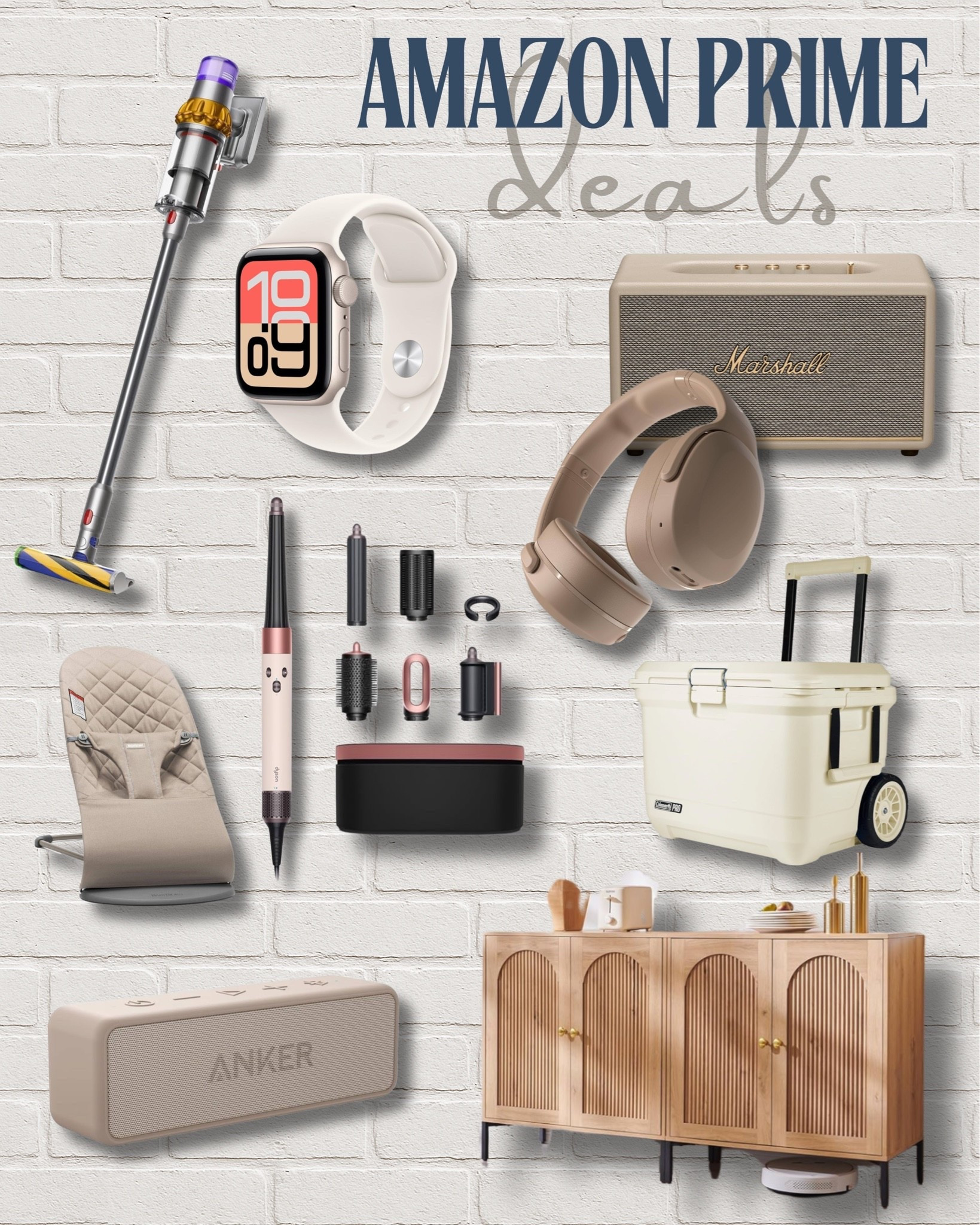 Run, don't walk!
Amazon Prime Deals are finally
live, and the high-end tech and home essentials are actually on sale.
This is the absolute best time to grab those investment pieces you've had on your wishlist all year (hello, Apple Watch and Dyson!). Upgrading your space and tech routine in a matching cream/ neutral aesthetic has never been easier.

XOXO,
Ana Randall💗

#LTKunder100 #AmazonFinds #AmazonPrimeDay #NeutralHome #TechEssentials #DysonVacuum
#AppleWatch #AestheticHome

#LTKstyletip #LTKsale #LTKhome