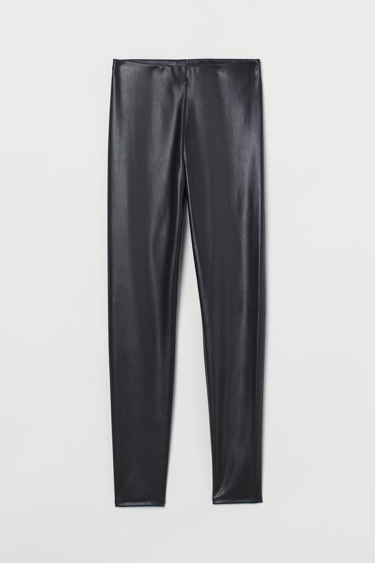 Imitation leather leggings | H&M (UK, MY, IN, SG, PH, TW, HK)