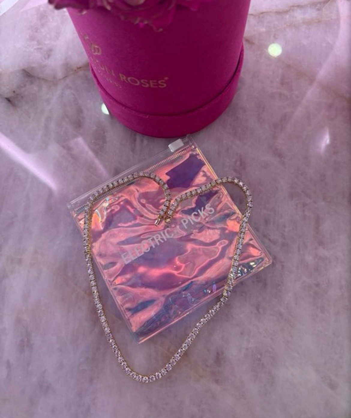 Electric picks necklace 

#LTKootd #LTKdayinmylife #LTKValentine