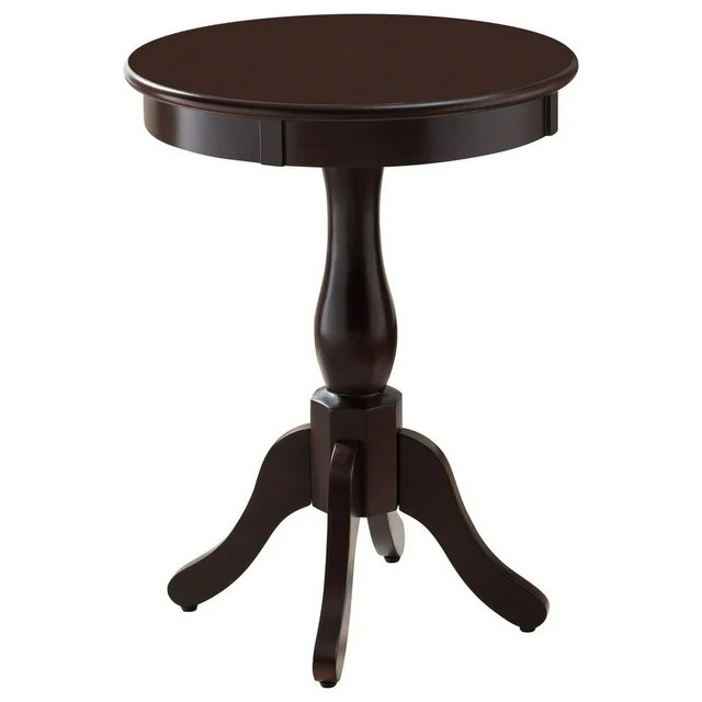 Olien Dark Cherry Wood Occasional Accent Side Table, Contemporary - Walmart.com | Walmart (US)