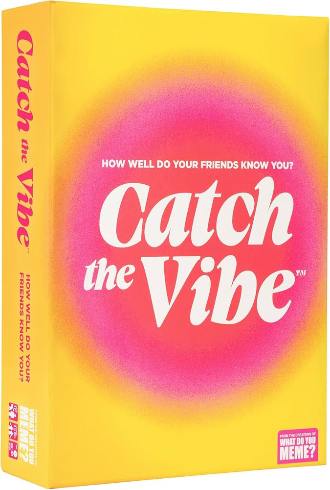 Catch The Vibe: The Adult Party Game That Tests How Well You Know Your Friends, for Teens | Amazon (US)