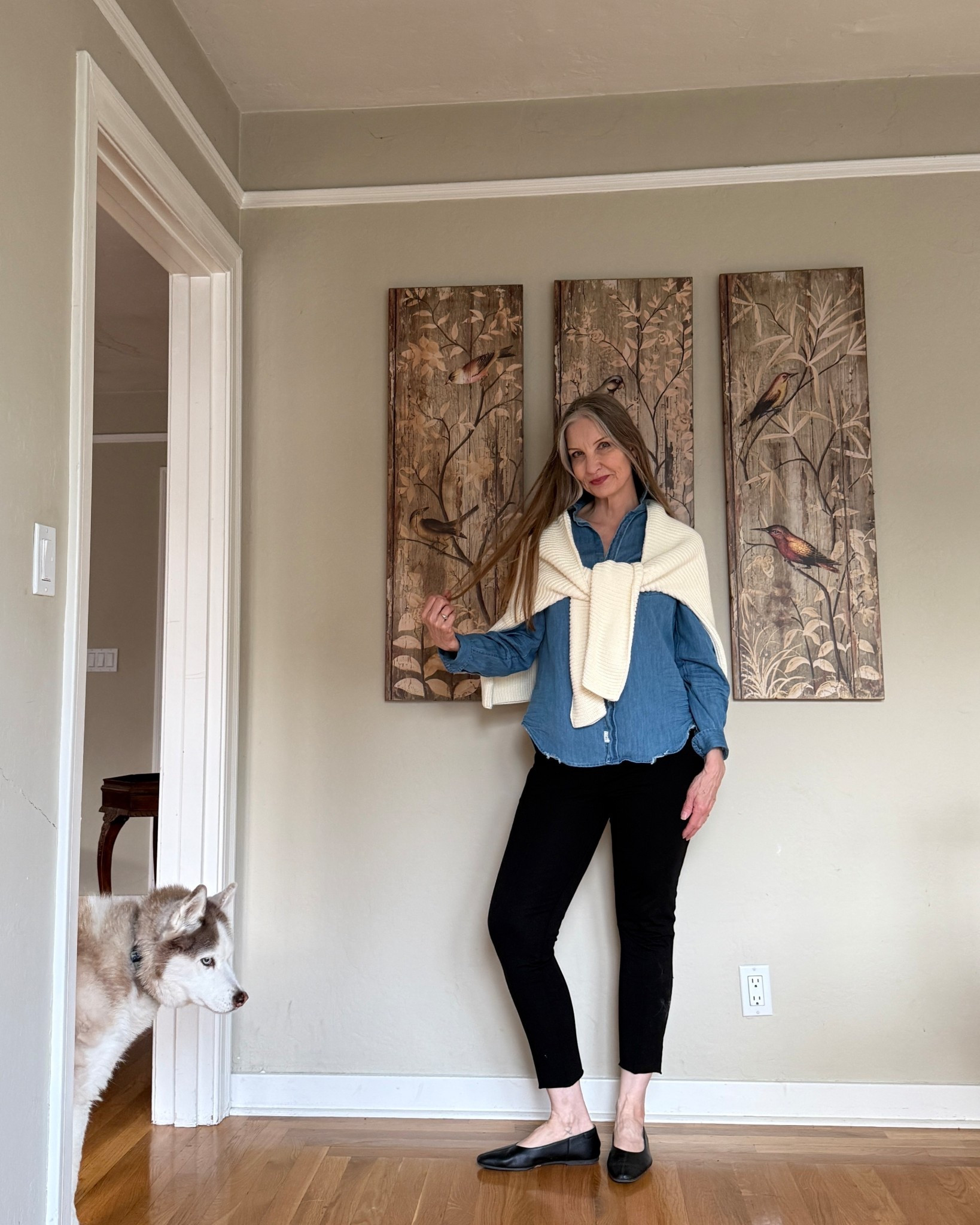 Sustainable style, modern basics, capsule wardrobe, classic style. True to size. 

#LTKOver40 #LTKMidsize #LTKootd