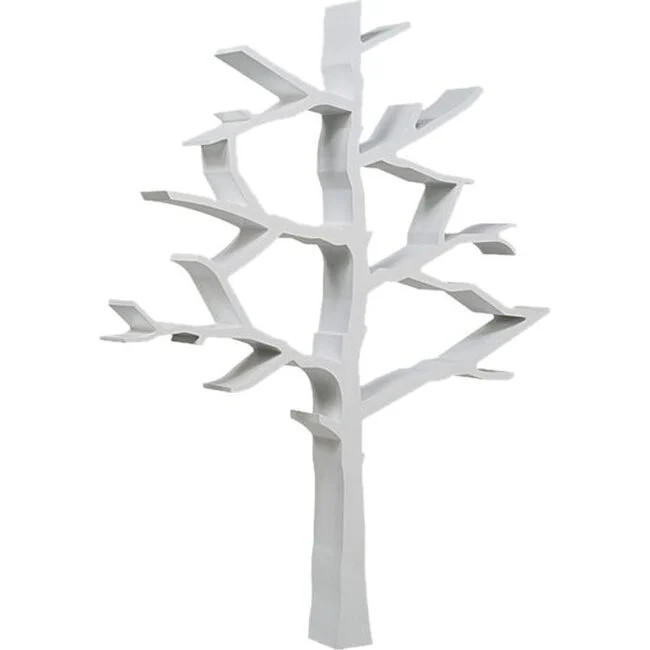 Tree Bookcase, White | Maisonette