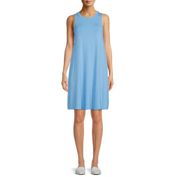 Time and Tru Women's Sleeveless Knit Dress - Walmart.com | Walmart (US)