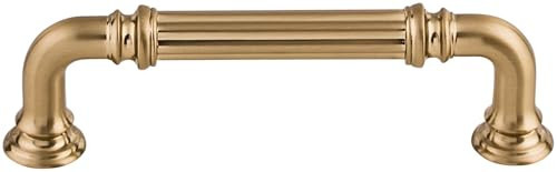 Top Knobs TK322HB Top Knobs TK322 Reeded 3-3/4 Inch Center to Center Handle Cabinet Pull from The Chareau Collection | Amazon (US)