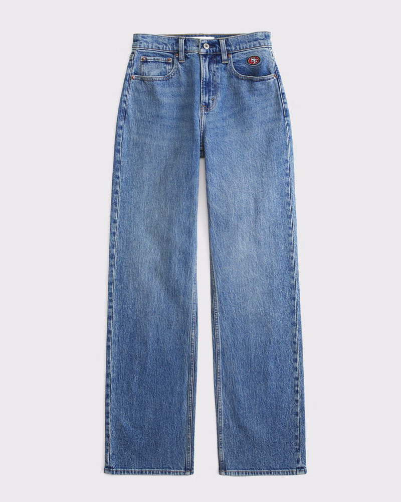 Women's Low Rise Ultra Loose Jean | Women's Bottoms | Abercrombie.com | Abercrombie & Fitch (US)