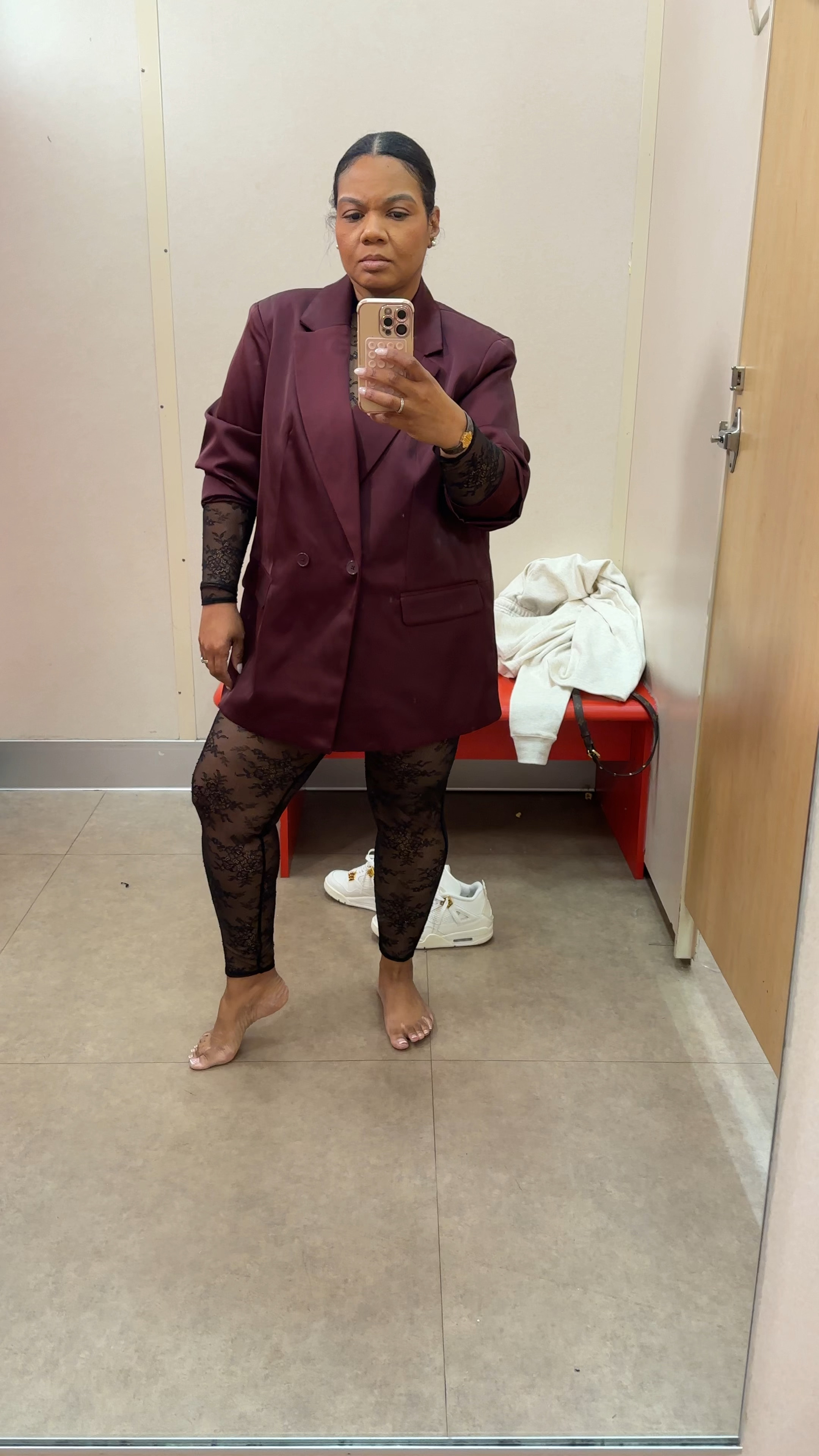 Catsuit and oversized blazer. Yes please. Both on clearance  

#LTKSaleAlert