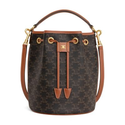 Teen Nino bag in Triomphe canvas - CELINE | 24S US