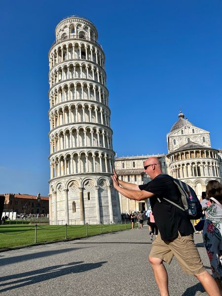 Leaning Tower of Pisa, Italy -what to wear in Italy, European cruise, Mediterranean cruise, European vacation

#LTKover40 #LTKmens #LTKstyletip