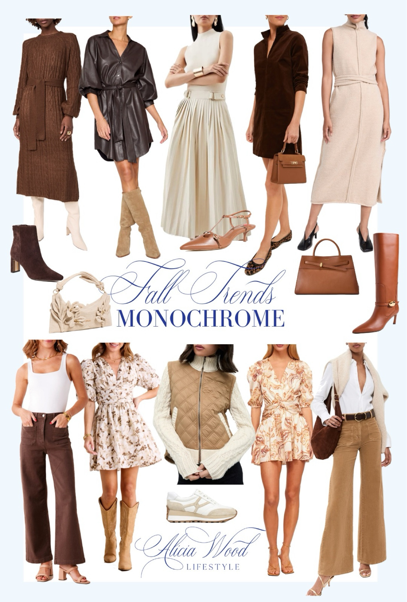 Fall Trend: Monochrome 

Camel monochrome 
Beige monochrome 
Cream monochrome 
Floral monochrome 



#LTKOver40 #LTKStyleTip #LTKSeasonal